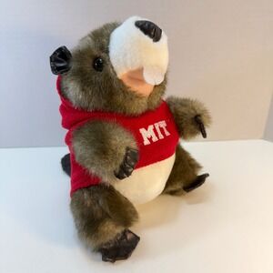 MIT University Tim the Beaver Plush Mascot Factory Mass Institute TechEngineers